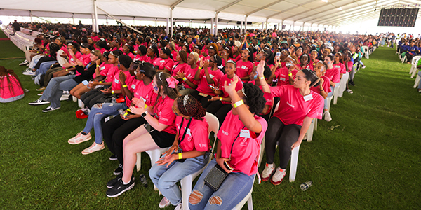 First-year students at the 2024 Welcome Day